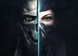 Dishonored 2, Maska, Kobieta, Corvo, Emily Kaldwin