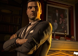 Batman: A Telltale Game Series, Bruce Wayne, Batman, Zdjęcie, Kominek