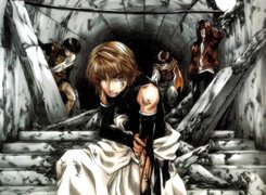 Saiyuki, tunel, Ludzie