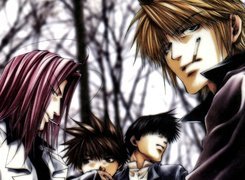 Saiyuki, las, postacie