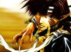 Saiyuki, pazury, złość