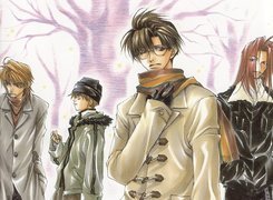 Saiyuki, pastele, postacie