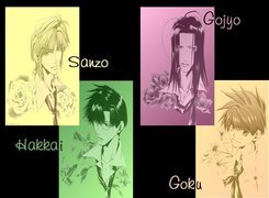 Saiyuki, fotki, goku, ludzie