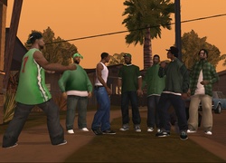 GTA SA, Osiedle, Gangsterzy, CJ