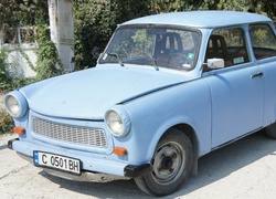 Bulgaria, Balchik cars, Niebieski, Trabant