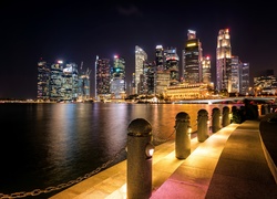 Singapur, Noc, Wybrzeże