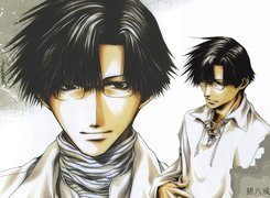 Saiyuki, okulary, ludzie, osoba