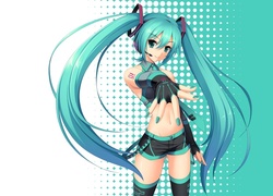 Dziewczyna, Manga, Anime, Vocaloid Miku