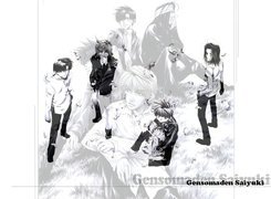 Saiyuki, ludzie, piórka