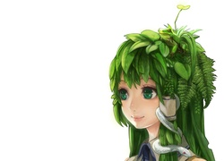 Zielonowłosa, Dziewczyna, Liście, Żaba, Wąż, Manga, Anime