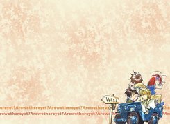 Saiyuki, west, auto, ludzie
