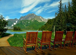 Fotele, Pomost, Jezioro, Góry