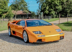 Pomarańczowe, Lamborghini, Diablo