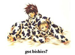 Saiyuki, ludzie, łaty