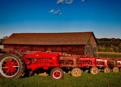 Farma, Traktor, Stodoła