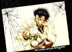 Saiyuki, okulary, pluszak, papieros