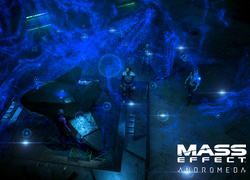 Mass Effect: Andromeda, Człowiek, Asari, Mapa, Kosmos, Technologia
