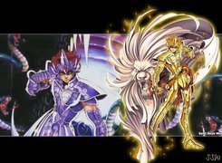 Saint Seiya, postać, ,lew, złoto