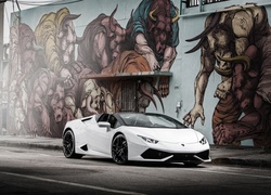 Samochód, Lamborghini, Graffiti