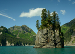 Góry, Wyspa, Jezioro