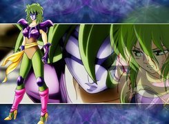 Saint Seiya, body, kobieta, maska