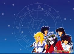 Saint Seiya, zodiak, ludzie