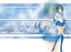Sailor Moon, mercury, kobieta, kozaki