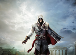 Assassins Creed, Ezio, Ukryte Ostrze, Niebo, Rzym