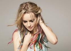 Dziewczyna, Kolorowe, Włosy, Bridgit Mendler, Aktorka, Piosenkarka