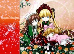 kwiaty, kobiety, Rozen Maiden