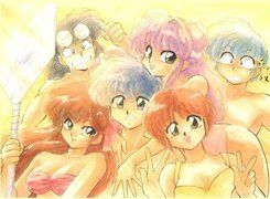 Ranma Nibun No Ichi, ludzie, packa