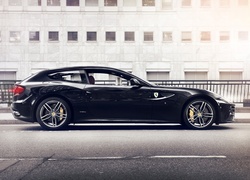 Samochód, Czarny, Ferrari FF