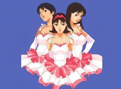 Perfect Blue, kobiety, kokarda, sukienki