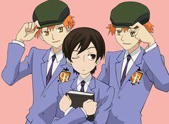 Ouran High School Host Club, ludzie, czapki