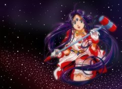 Oh My Goddess, kobieta, młot