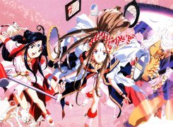 Oh My Goddess, zabawa, kobiety