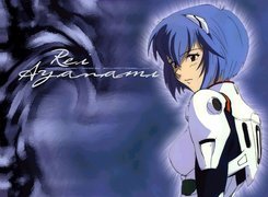 kobieta, napis, Neon Genesis Evangelion
