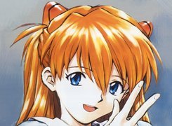 Neon Genesis Evangelion, dziewczynka, twarz