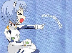Neon Genesis Evangelion, dziewczyna, rei