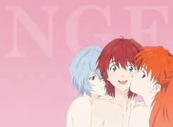 Neon Genesis Evangelion, ludzie, naked