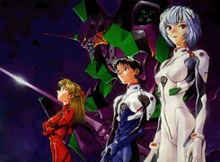 Neon Genesis Evangelion, ludzie, miecz