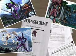 Neon Genesis Evangelion, secret, zdjęcia