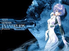 Neon Genesis Evangelion, kobieta, skała