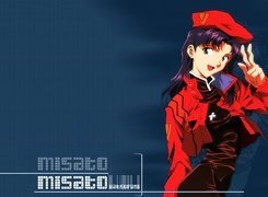 Neon Genesis Evangelion, kobieta, beret