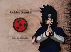 Naruto, logo, człowiek