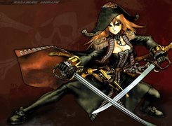 Masamune Shirow, miecze, kapelusz, wojownik