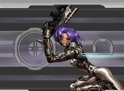 Masamune Shirow, pistolet, kobieta