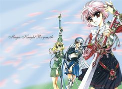 Magic Knight Rayearth, kobiety