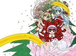 Magic Knight Rayearth, kobiety, pluszak