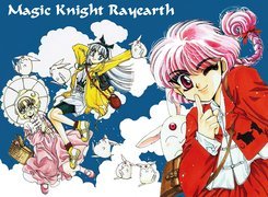 Magic Knight Rayearth, ludzie, pluszak